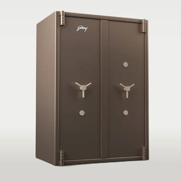 Godrej Defender Aurum Double Door Safe 61" Inch, home lockers are designed to offer personalized security. Its locking system uses.