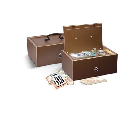 Godrej Cash Box with Coin Tray Brown , home lockers are designed to offer personalized security. Its locking system uses.