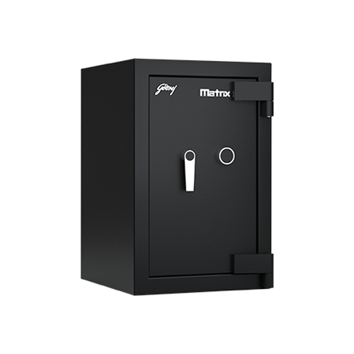 Godrej Matrix 2414 KL Home Safe Locker Black, home lockers are designed to offer personalized security. Its locking system uses.
