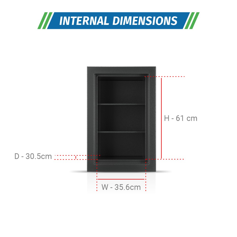 Godrej Matrix 2414 KL Home Safe Locker Black, home lockers are designed to offer personalized security. Its locking system uses.