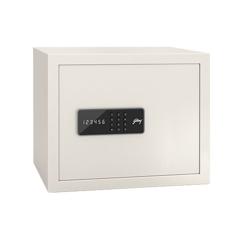 Godrej NX Pro Digital (30L) Ivory Home Locker, home lockers are designed to offer personalized security. Its locking system uses.