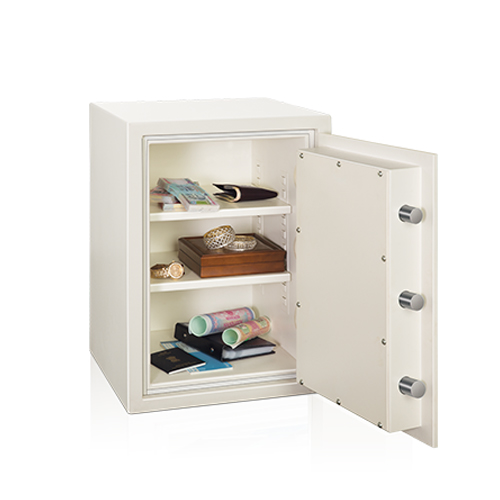 Godrej Presidio 50 Home Safe Locker White, home lockers are designed to offer personalized security. Its locking system uses.