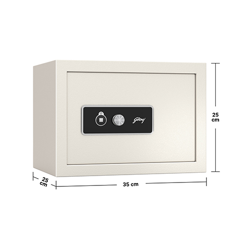 Godrej NX Pro Key Lock (15L) Ivory Home Locker, home lockers are designed to offer personalized security. Its locking system uses.