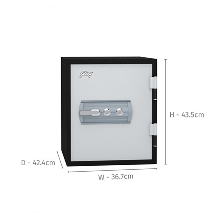 Godrej Safire 20L Mechanical Home Locker, home lockers are designed to offer personalized security. Its locking system uses.