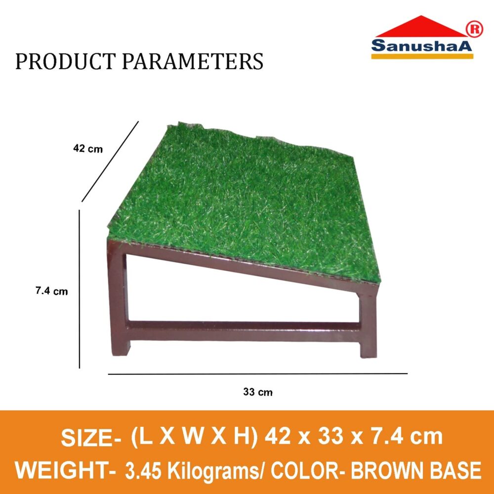 Sanushaa Metal Foot Rest with Artificial Grass, home lockers are designed to offer personalized security. Its locking system uses.