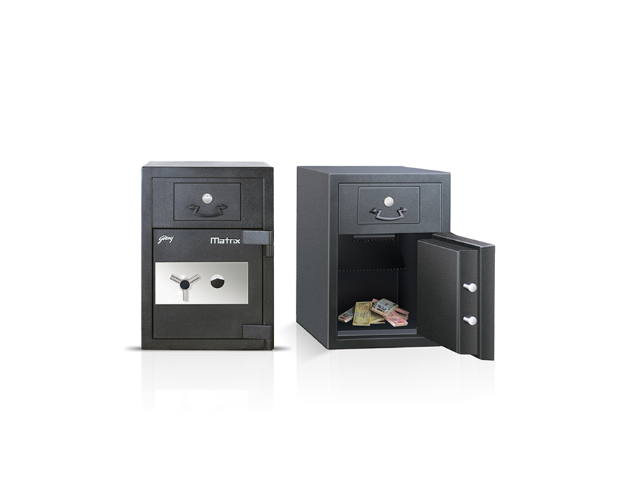 Godrej Matrix Depository Safe 1212 + KL home locker jwellery safe comercial use safe locker.