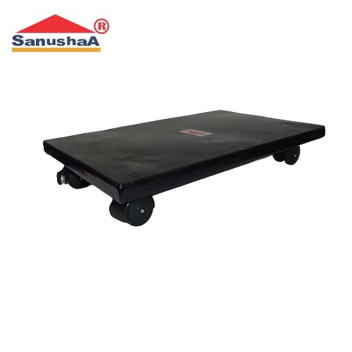 Sanushaa Metal CPU/Computer Trolley Stand with Wheels, baash distributors is the manufacturerof the metal made product like trolley stand.