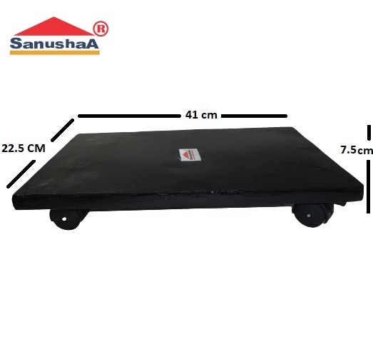 Sanushaa Metal CPU/Computer Trolley Stand with Wheels, baash distributors is the manufacturerof the metal made product like trolley stand.