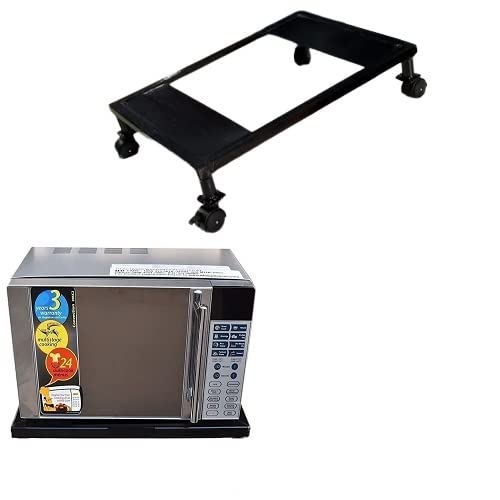 SANUSHAA Metal Microwave Oven Stand with Wheels, find the best kitchen and home products from baash distributors website www.mytijori.com