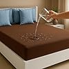 Click to see full view Sanushaa 100% Waterproof Premium Cotton Feel Mattress Protector – King Size 72x78 Inch 6x6.5 Ft. | Premium Soft, Breathable, Anti-Allergy, Dust-Mite Proof, Gadda Cover